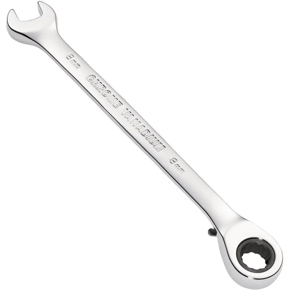 Draper HI-TORQ® Metric Reversible Ratcheting Combination Spanner, 8mm