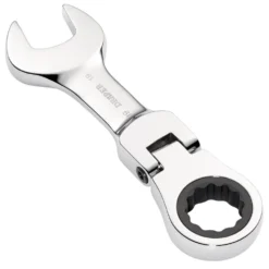 Draper HI-TORQ® Metric Stubby Flexible Head Ratchet Combination Spanner, 19mm