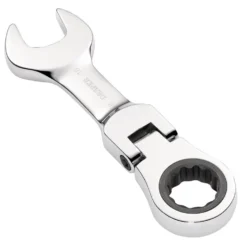 Draper HI-TORQ® Metric Stubby Flexible Head Ratchet Combination Spanner, 18mm