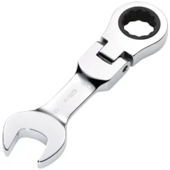 Draper HI-TORQ® Metric Stubby Flexible Head Ratchet Combination Spanner, 16mm