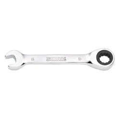 Draper HI-TORQ® Metric Stubby Ratchet Combination Spanner, 8mm