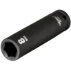 Draper HI-TORQ® 6 Point Deep Impact Socket, 1/4" Sq. Dr., 8mm