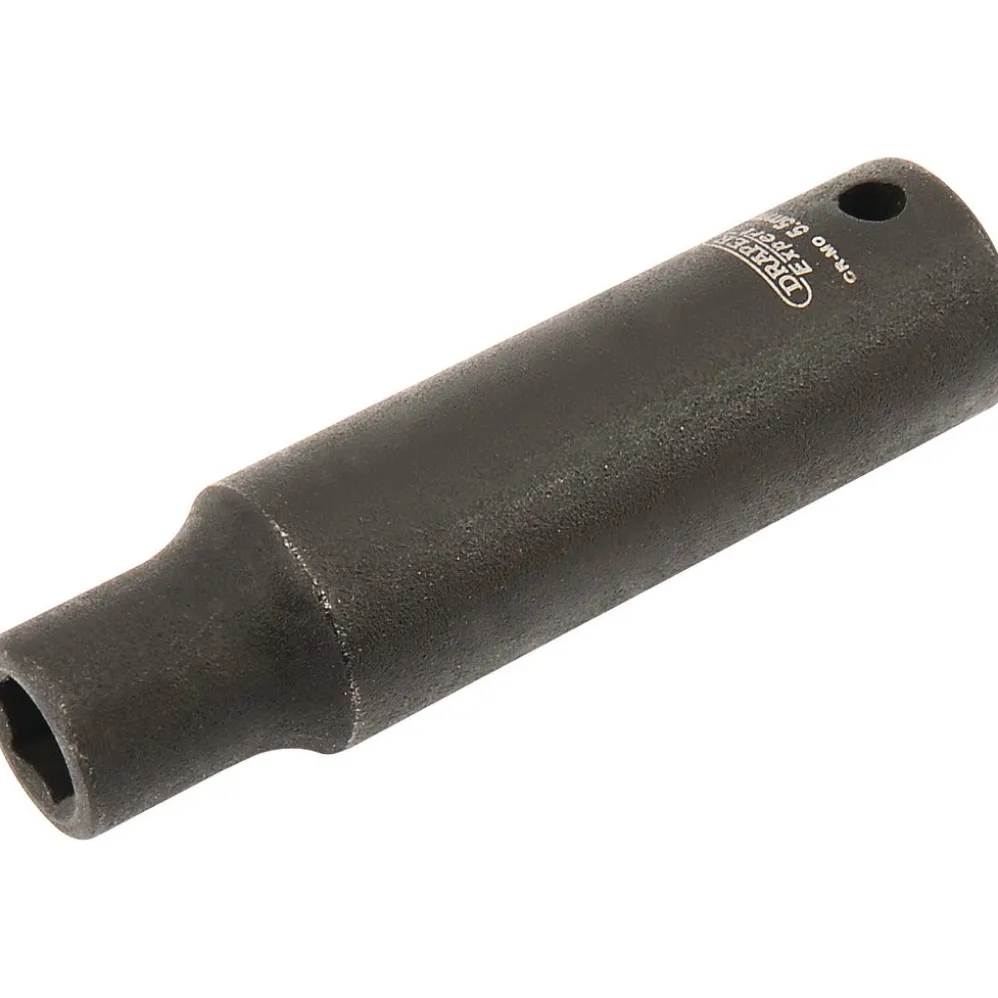 Draper HI-TORQ® 6 Point Deep Impact Socket, 1/4" Sq. Dr., 5.5mm