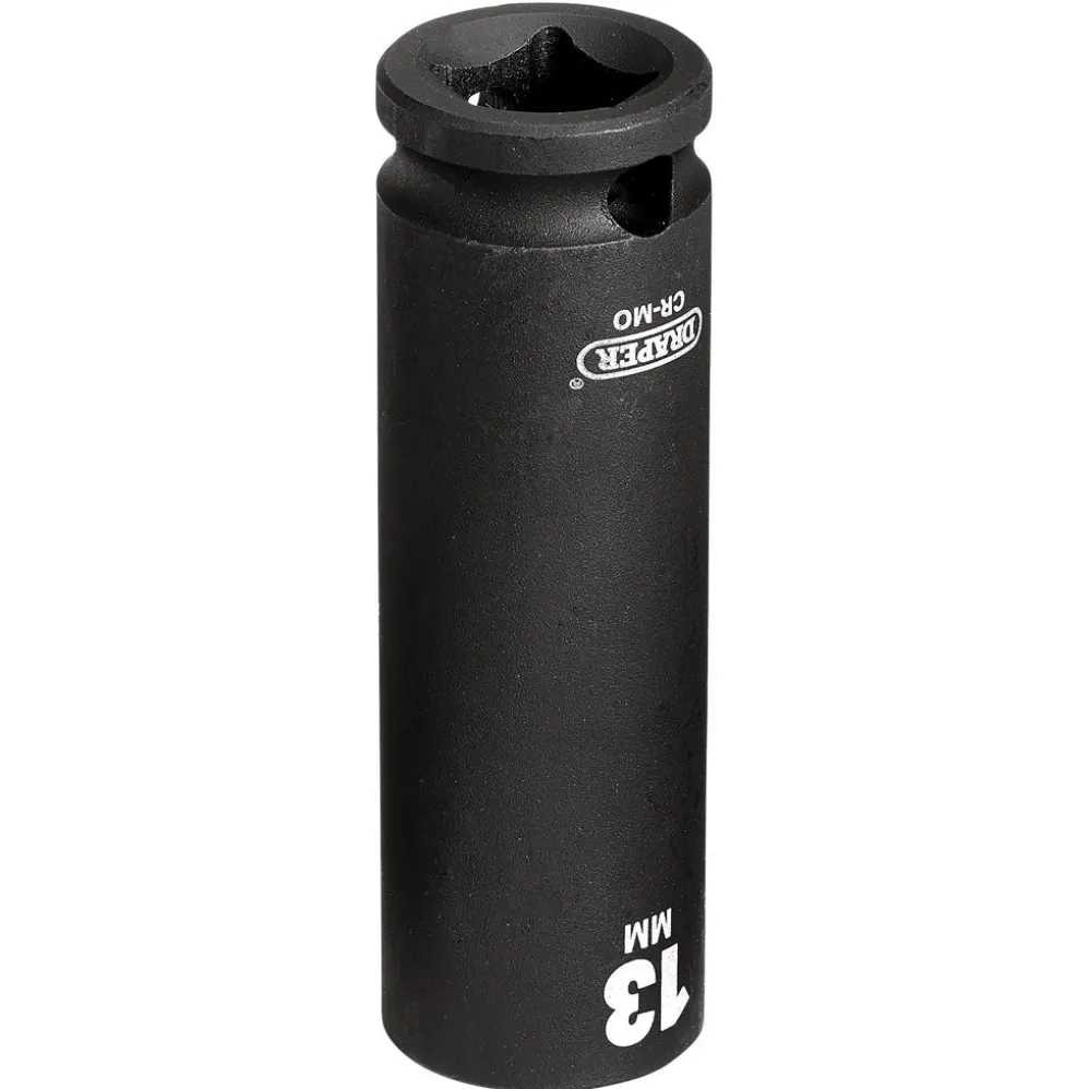 Draper HI-TORQ® 6 Point Deep Impact Socket, 3/8" Sq. Dr., 13mm