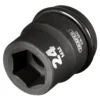 Draper HI-TORQ® 6 Point Impact Socket, 3/4" Sq. Dr., 24mm