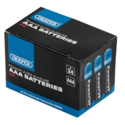 Draper PowerUP Ultra Alkaline AAA Batteries (Pack of 24)