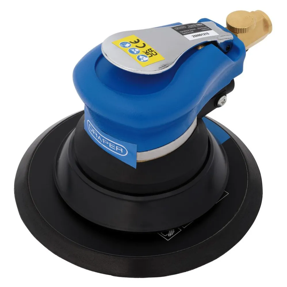 Draper Storm Force® Dual Action Air Palm Sander, 150mm