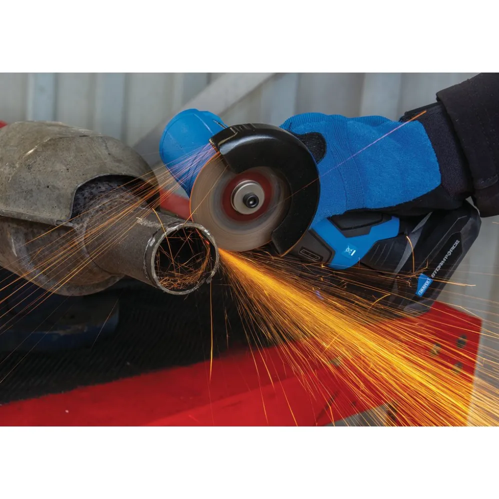 Draper Storm Force® 10.8V Power Interchange Brushless Angle Grinder/Cut Off Tool (Sold Bare)