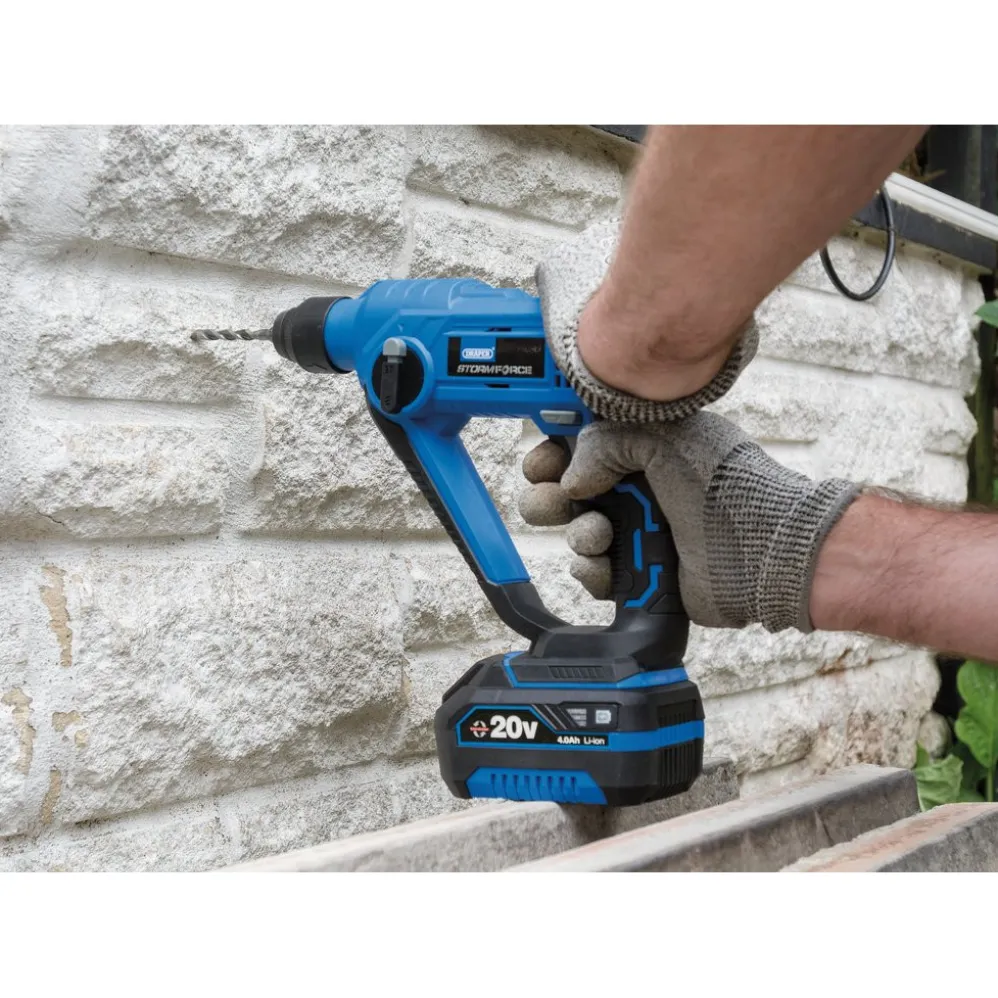 Draper Storm Force® 20V SDS+ Rotary Hammer Drill (Sold Bare)