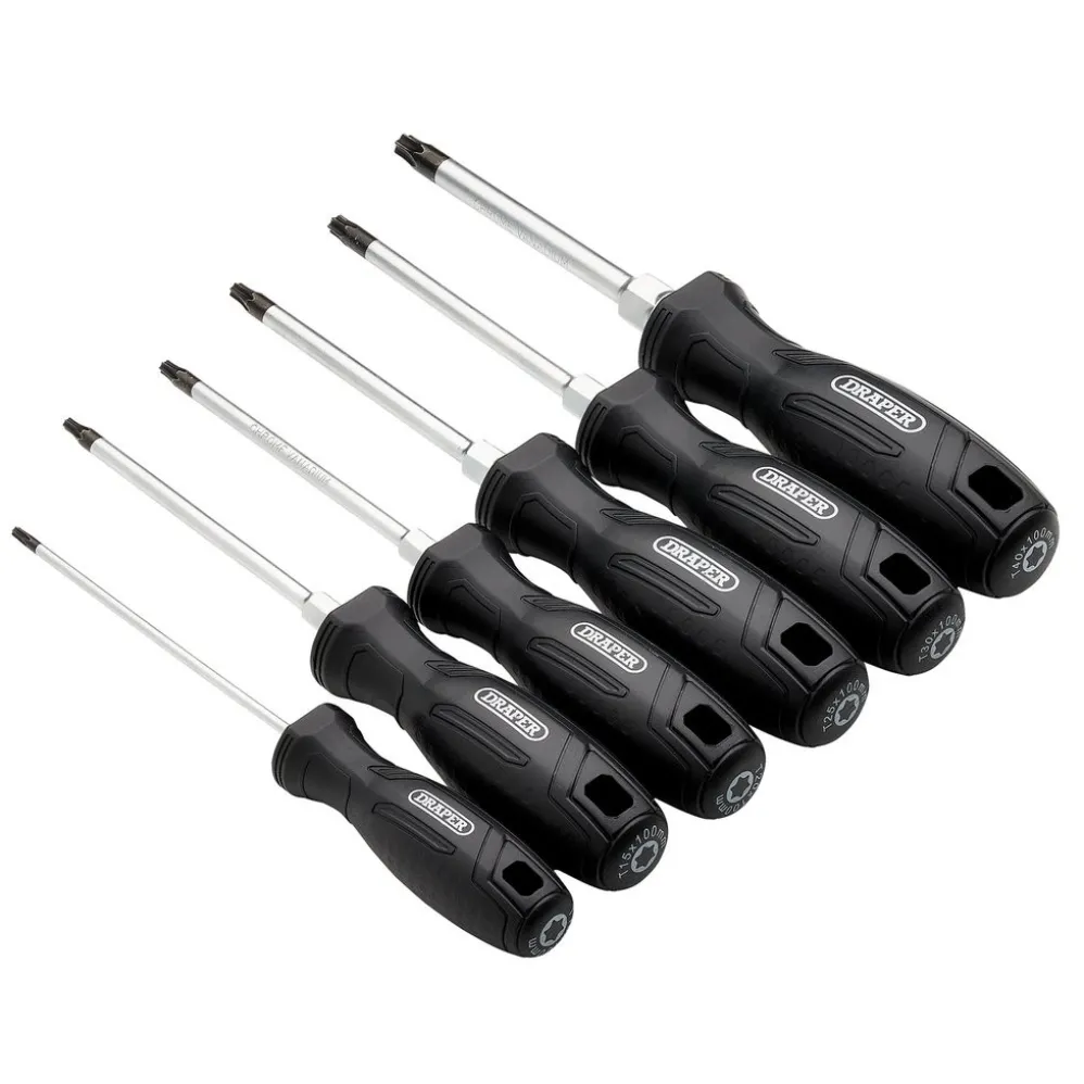Draper TX-STAR® Hard Grip Screwdriver Set (6 Piece)