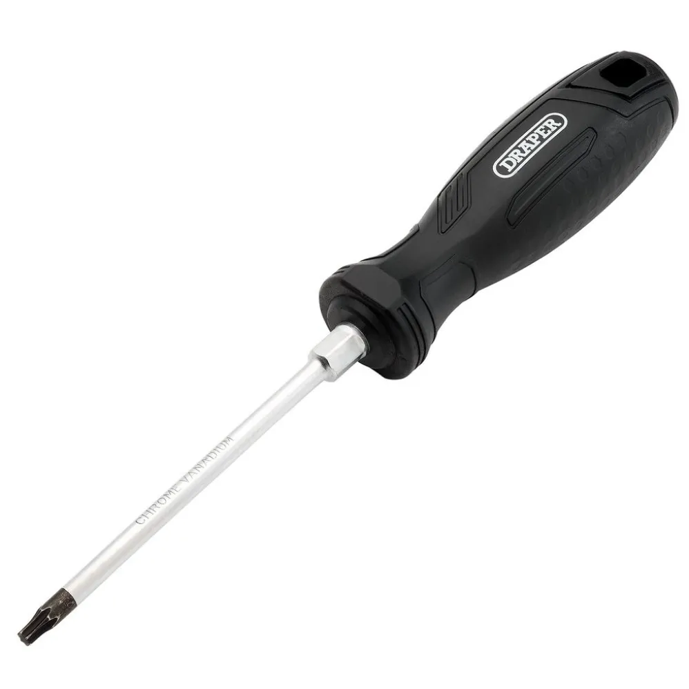 Draper TX-STAR® Hard Grip Screwdriver, T20 x 100mm