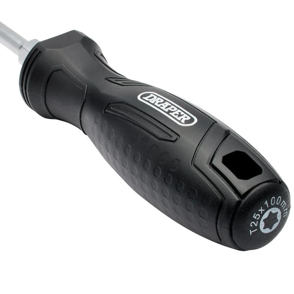 Draper TX-STAR® Hard Grip Screwdriver, T25 x 100mm
