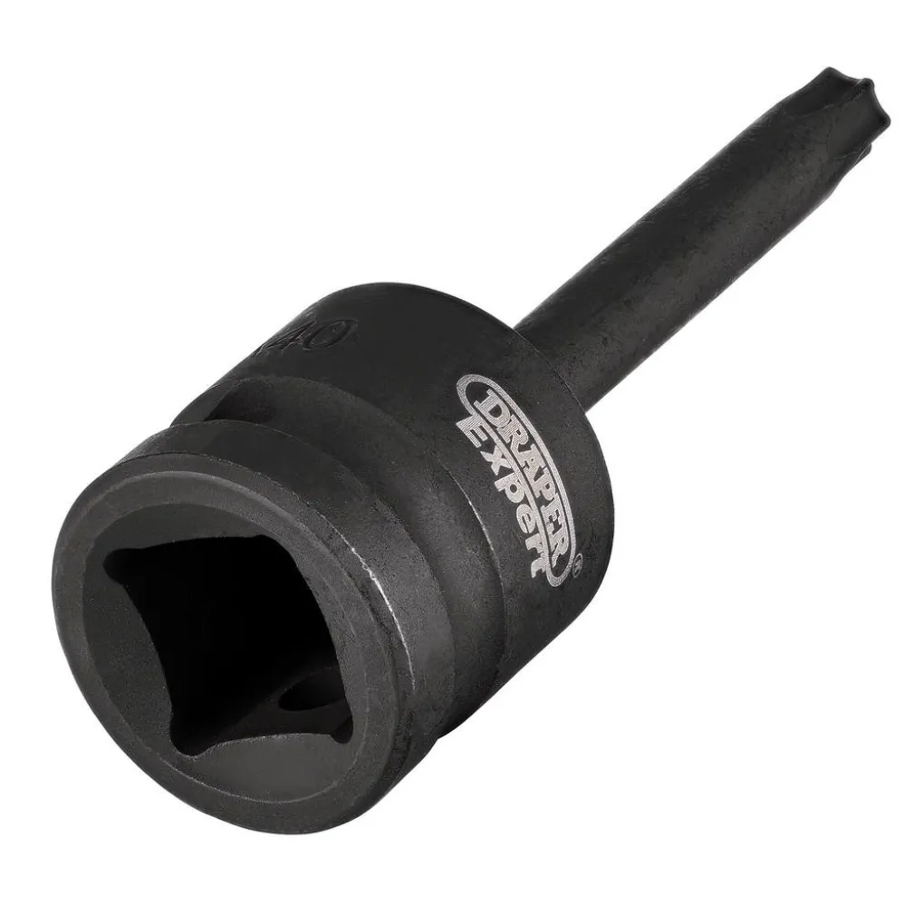 Draper TX-STAR® Impact Socket Bit, T40, 1/2" Sq. Dr.