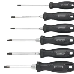 Draper TX-STAR® Tamperproof Hard Grip Screwdriver Set (6 Piece)