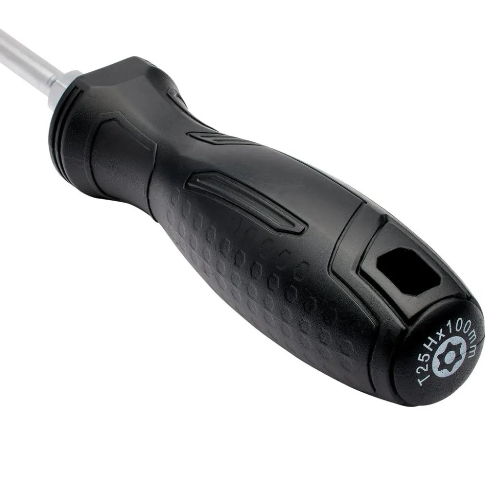 Draper TX-STAR® Tamperproof Hard Grip Screwdriver, T25H x 100mm