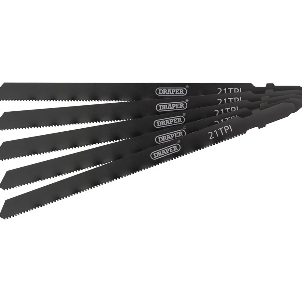 DT318A Jigsaw Blade Set, 130mm, (5 Piece)