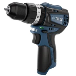 DXPULSE 12V Brushless Combi Drill & Impact Driver Kit, 1/4