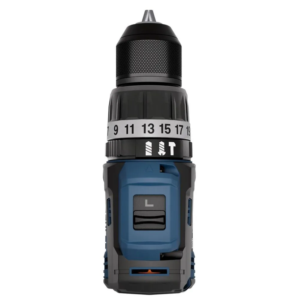 DXPULSE 12V Brushless Combi Drill & Impact Driver Kit, 1/4" Sq. Dr., 2 x 4.0Ah Batteries, 1 x Fast Charger