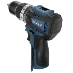 DXPULSE 12V Brushless Combi Drill Kit, 2 x 2.0Ah Batteries, 1 x Charger