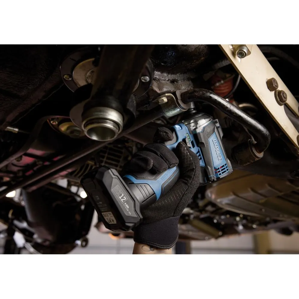 DXPULSE 12V Brushless Impact Wrench, 3/8" Sq. Dr., 250Nm (Sold Bare)