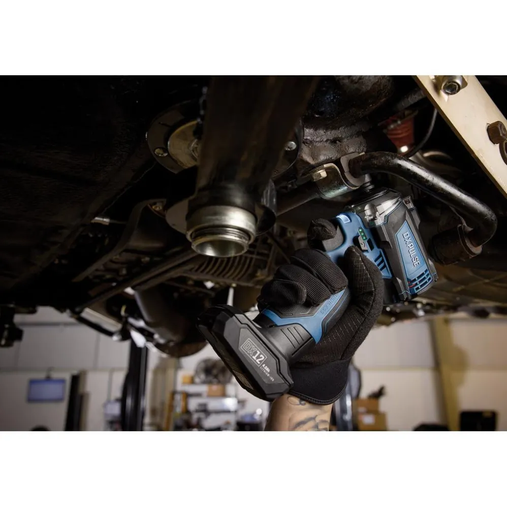 DXPULSE 12V Brushless Impact Wrench, 3/8" Sq. Dr., 250Nm (Sold Bare)