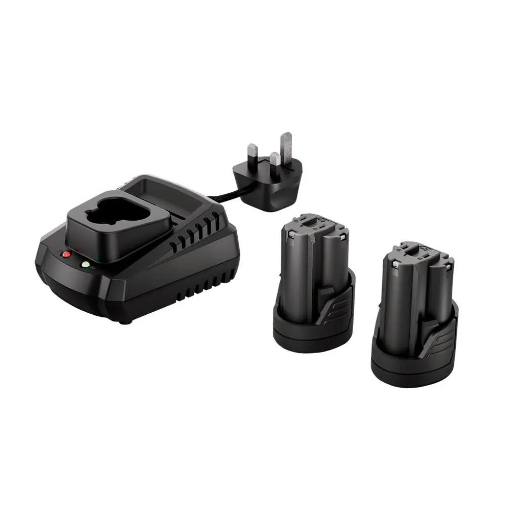 DXPULSE 12V Brushless Ratchet Wrench Kit, 1/2" Sq. Dr., 2 x 2.0Ah Batteries, 1 x Charger