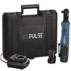 DXPULSE 12V Brushless Ratchet Wrench Kit, 1/2