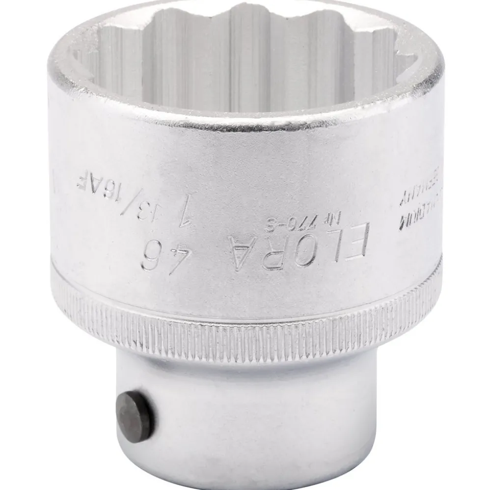 Elora Bi-Hexagon Socket, 46mm-1.13/16" 3/4" Sq. Dr.