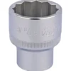 Elora Bi-Hexagon Socket, 1/2" Sq. Dr., 1 1/8"