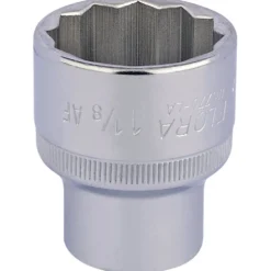 Elora Bi-Hexagon Socket, 1/2" Sq. Dr., 1 1/8"