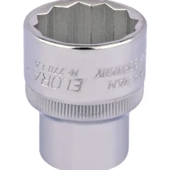 Elora Bi-Hexagon Socket, 1/2" Sq. Dr., 1"