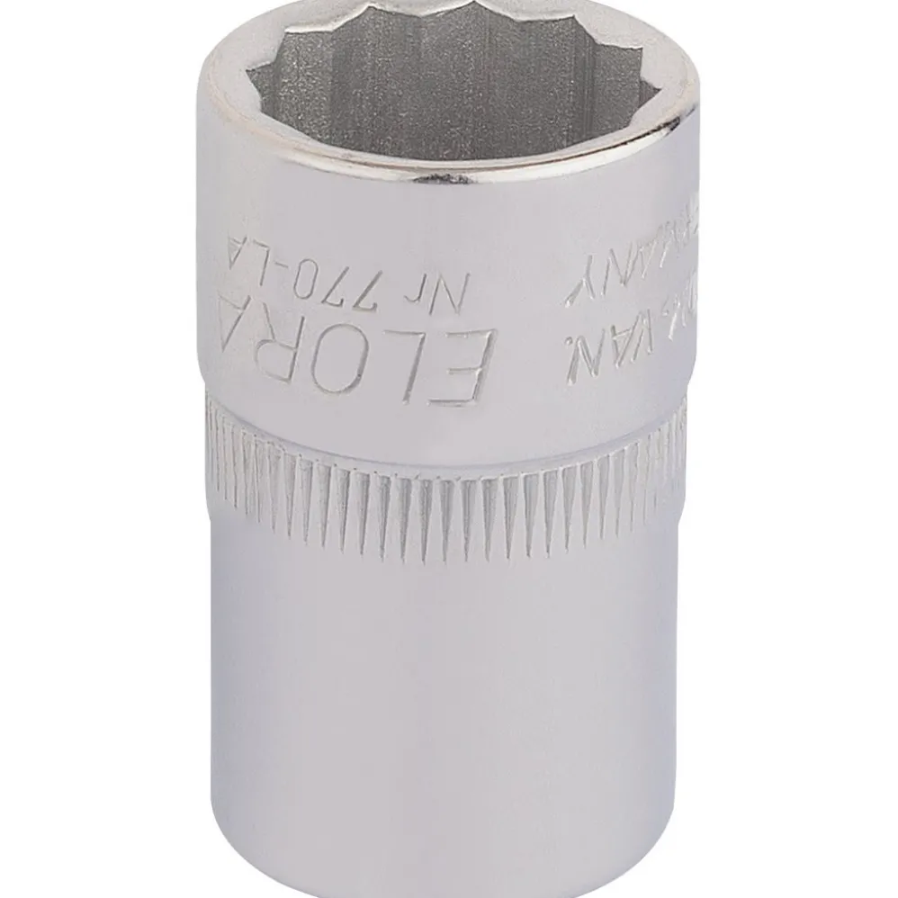 Elora Bi-Hexagon Socket, 1/2" Sq. Dr., 11/16"