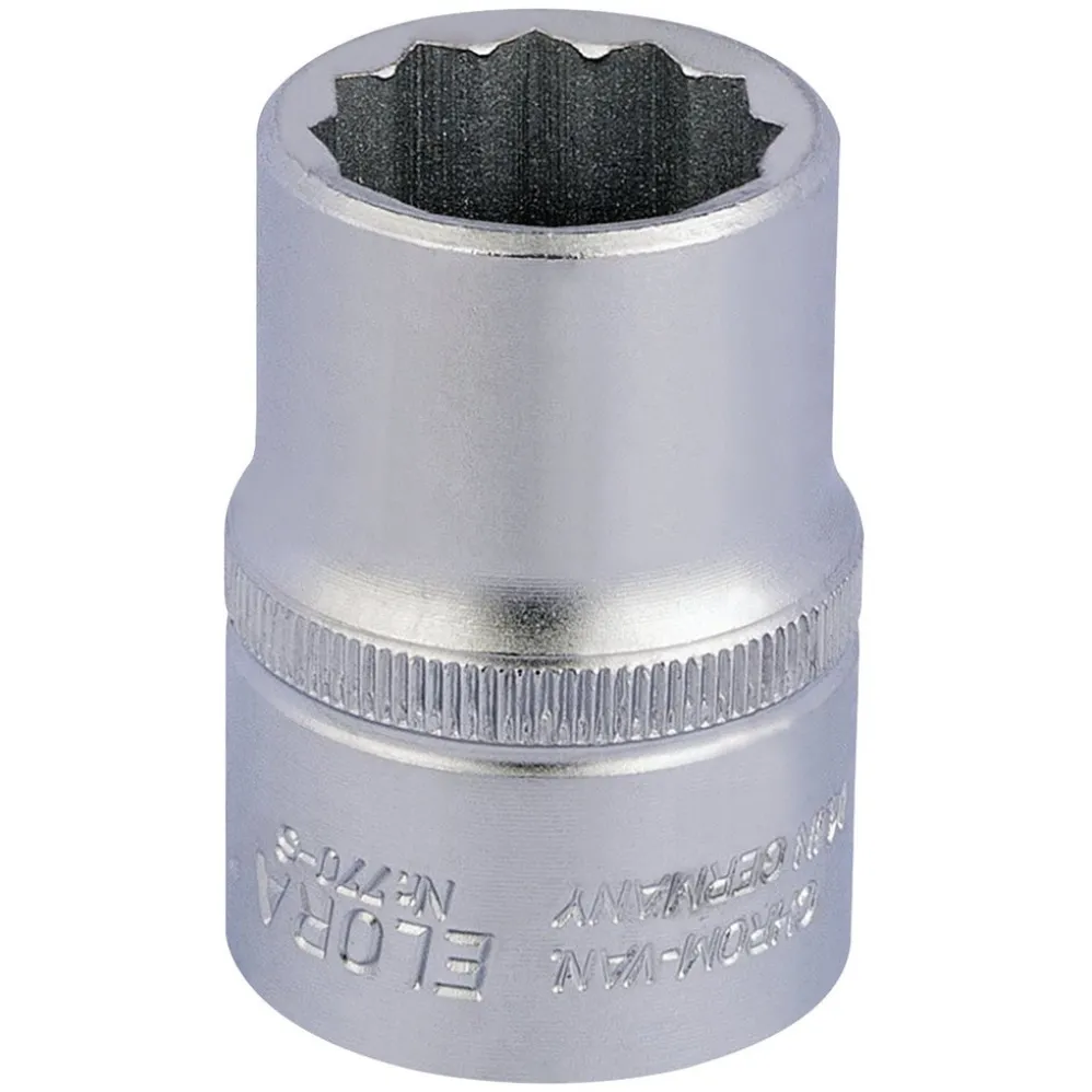 Elora Bi-Hexagon Socket, 7/8" 3/4" Sq. Dr.