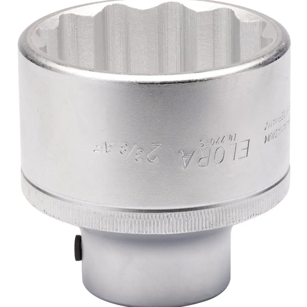 Elora Bi-Hexagon Socket, 2.3/8" 3/4" Sq. Dr.