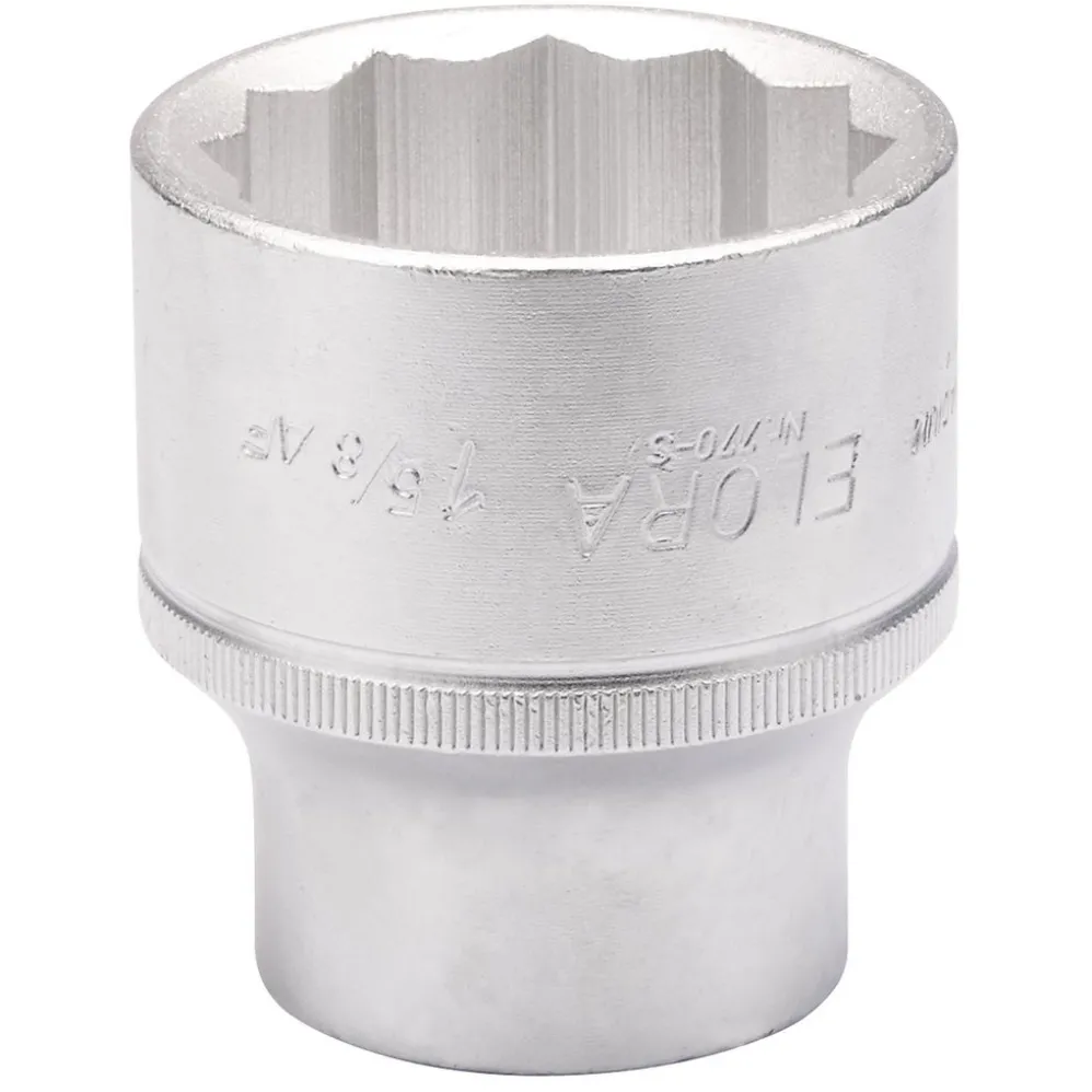 Elora Bi-Hexagon Socket, 1.5/8" 3/4" Sq. Dr.