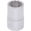 Elora Bi-Hexagon Socket, 3/8" Sq. Dr., 12mm
