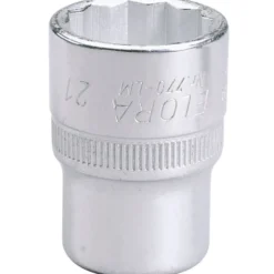 Elora Bi-Hexagon Socket, 1/2" Sq. Dr., 21mm