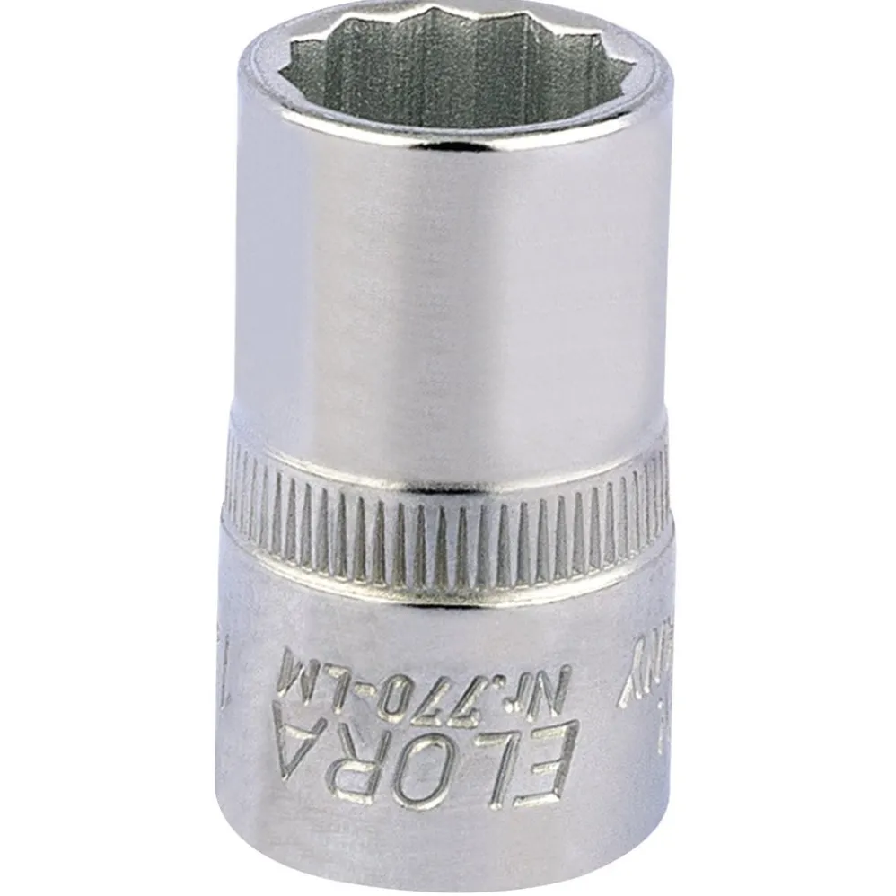 Elora Bi-Hexagon Socket, 1/2" Sq. Dr., 15mm
