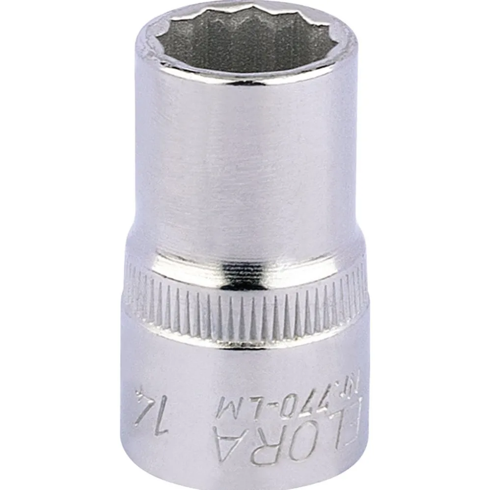 Elora Bi-Hexagon Socket, 1/2" Sq. Dr., 14mm