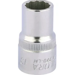Elora Bi-Hexagon Socket, 1/2" Sq. Dr., 13mm