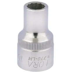 Elora Bi-Hexagon Socket, 1/2" Sq. Dr., 10mm