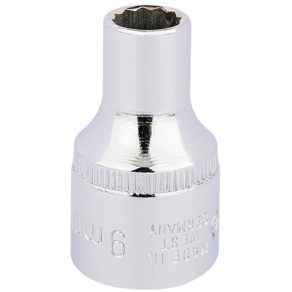 Elora Bi-Hexagon Socket, 1/2" Sq. Dr., 9mm
