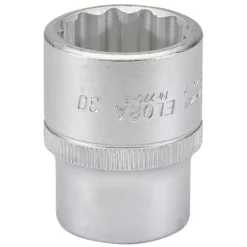 Elora Bi-Hexagon Socket, 3/4" Sq. Dr., 30mm