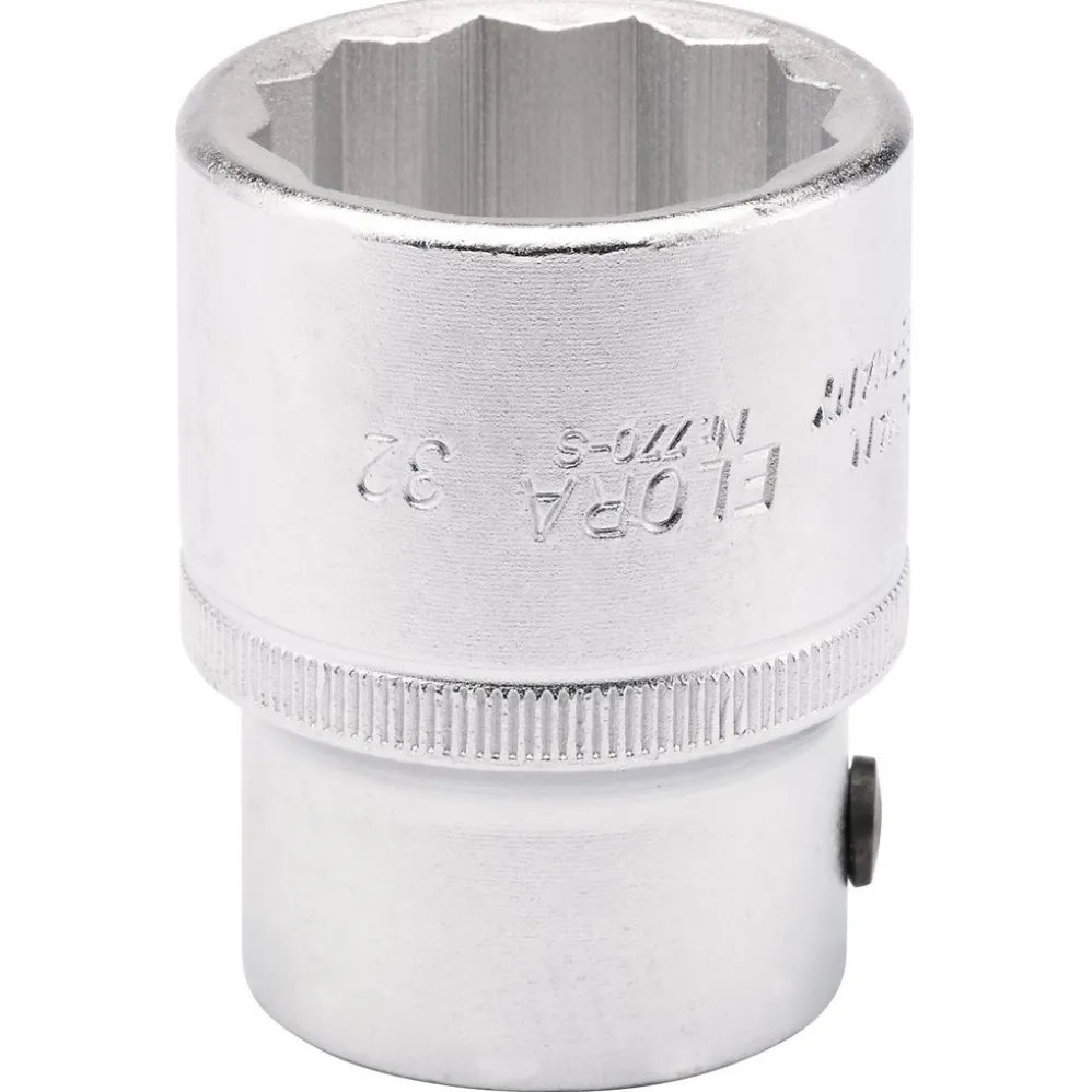 Elora Bi-Hexagon Socket, 3/4" Sq. Dr., 32mm