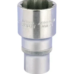 Elora Deep Bi-Hexagon Socket, 1/2" Sq. Dr., 32mm
