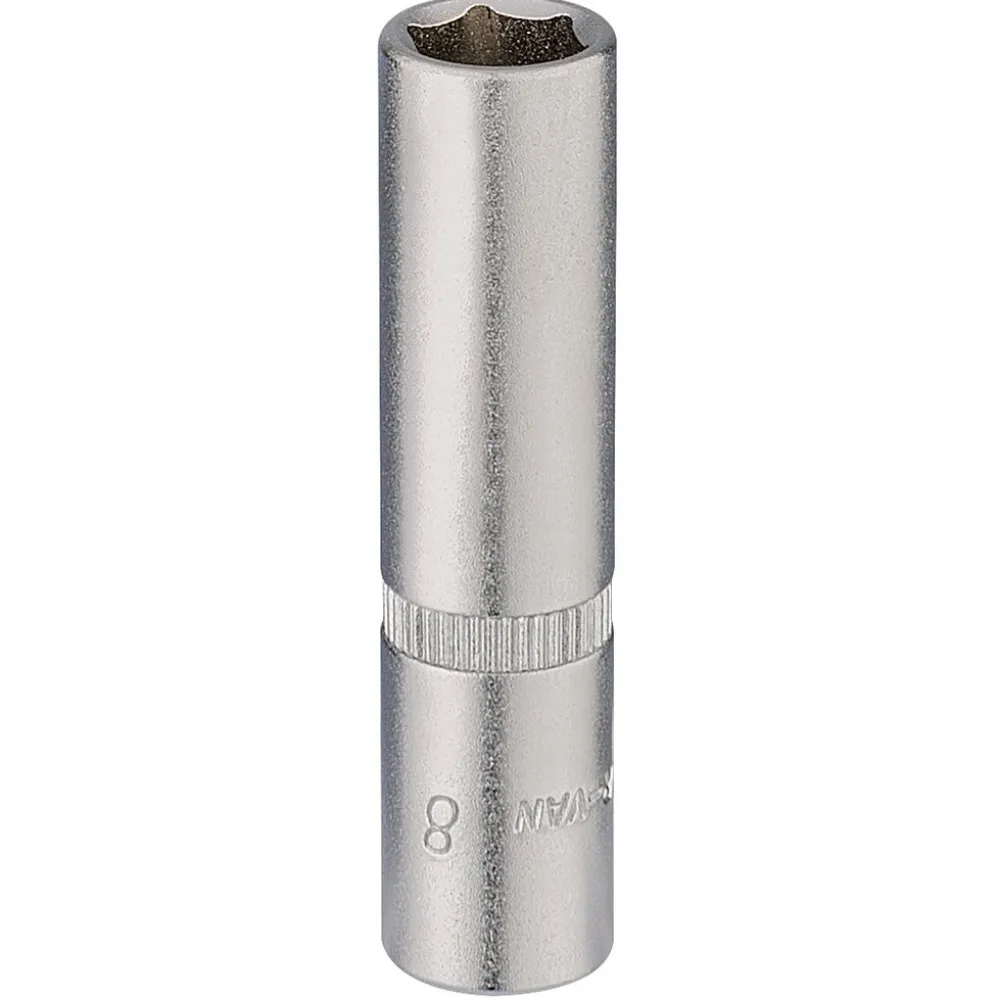 Elora Deep Socket, 1/4" Sq. Dr., 8mm