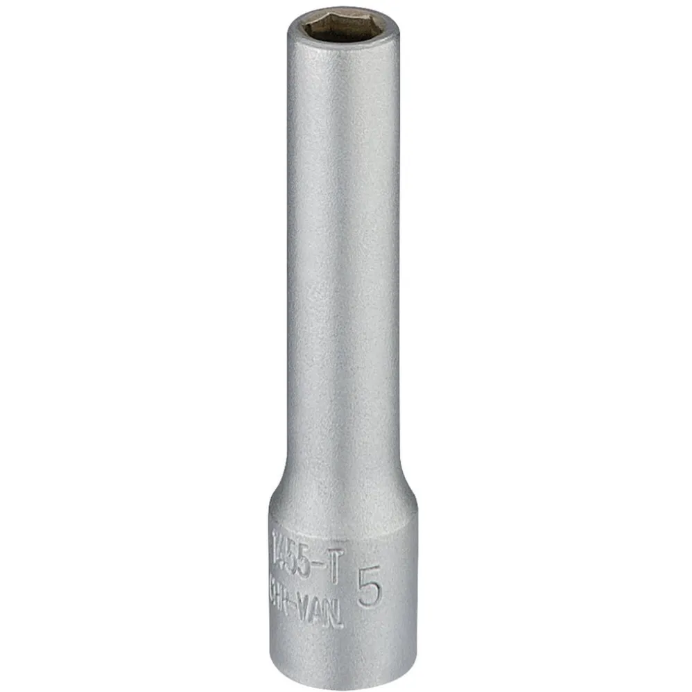 Elora Deep Socket, 1/4" Sq. Dr., 5mm