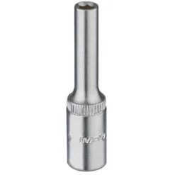 Elora Deep Socket, 1/4" Sq. Dr., 4mm