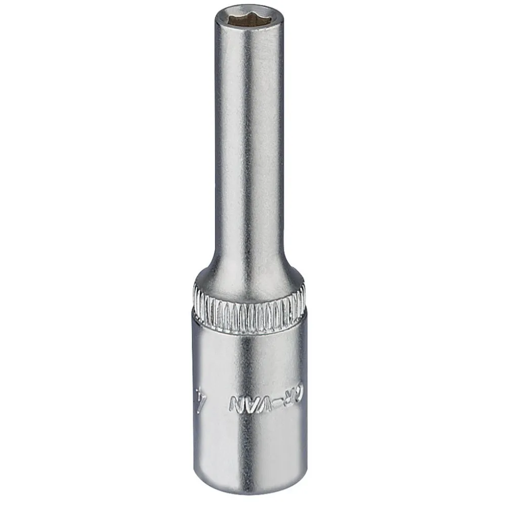 Elora Deep Socket, 1/4" Sq. Dr., 4mm