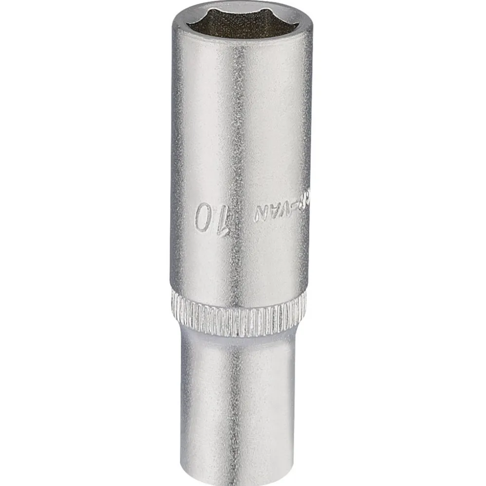 Elora Deep Socket, 1/4" Sq. Dr., 10mm